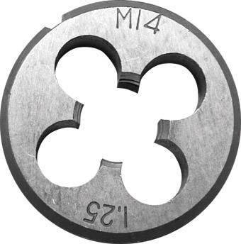 плашка метрическая, легированная сталь _4*0,7мм (внешний d-20мм) распродажа