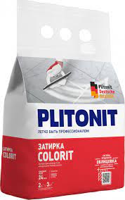 затирка для всех видов плитки plitonit colorit (синяя) - 2кг (1,5-6мм)
