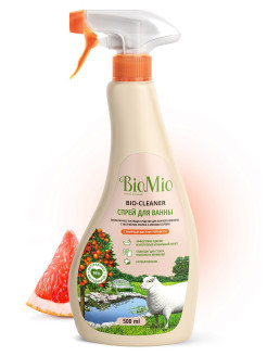 средство чистящее для ванной комнаты "bio-bathroom cleaner" (грейпфрут) 500 мл (1/10) biomio