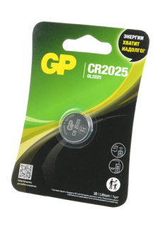   gp lithium gpcr2025-2cru1 cr2025 bl1