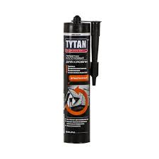 герметик tytan professional силиконовый нейтральный для кровли и водостоков прозрачный 310 мл