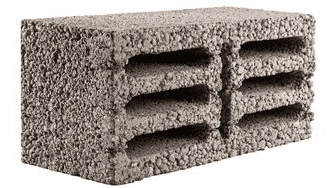 блок бетонный стеновой 7-щелевой скц-1лг кср-пр-пс-39-100-f75-1450 (390*190*188) в поддоне 1/90 уценка