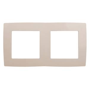 рамка на 2 поста, эра 12, слоновая кость 12-5002-02 распродажа