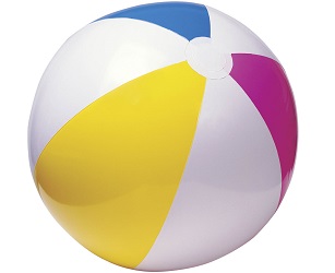 пляжный мяч 61см, от 3 лет, уп.36 59030, intex,