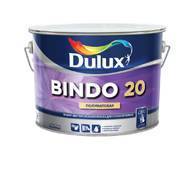 краска dulux bindo 20 кухня и ванная для стен и потолков, полуматовая, база bw (1л)