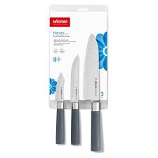 набор из 3 кухонных ножей, nadoba, серия haruto