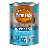 пропитка pinotex interior прозрачная интерьерная декоративная на водной основе,бесцветный (2,7л/3л)