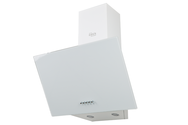 Вытяжка кухонная \"Оasis\" NP-50W(FR) белый 1LED/500м3/кнопки — купить в ...