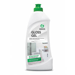 средство для ванной комнаты чистящее "gloss gel" 0,5 л (кислотное) (1/12) "grass"