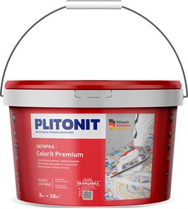 затирка биоцидная plitonit colorit premium (коричневая) -2кг (0,5-13мм)