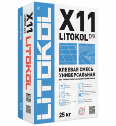 клеевая смесь litokol x11 evo 25кг (1/54)
