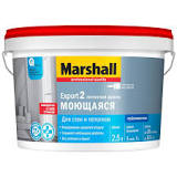 краска marshall export 2 глубокоматовая для внутренних работ, баз bc (2,5л)