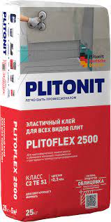 клей для плитки plitonit plitoflex 2500 25 кг