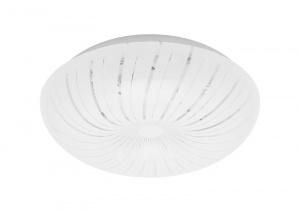 светильник настенно-потолочный светодиодный tango "глянец" 15вт 6000к холодный свет, круглый