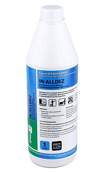 in-alldez 1л (для комплексной уборки и дезинфекции помещений) 1/10