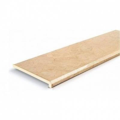 подоконник premium creme de turquie 400*6000мм бежевый мрамор глянец распродажа