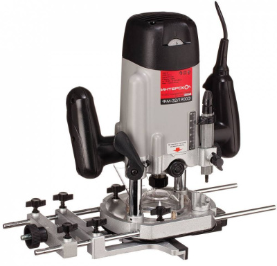 фрезер сетевой универсальный интерскол фм-40/1000э, 1100вт