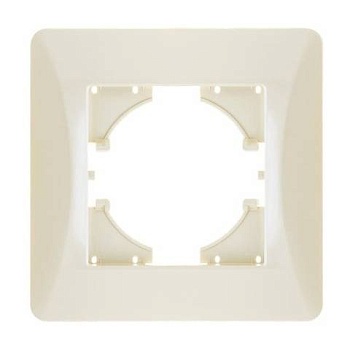 рамка 1-местная, цвет бежевый, с1110-003 gusi ugra