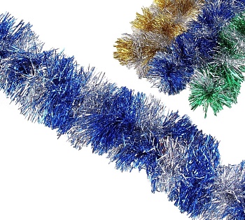 мишура "двухцветка" (микс)