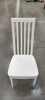 стул вестерн белый 9003 жесткое сиденье