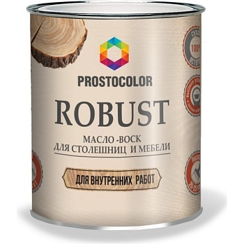 масло для столешниц и мебели robust (бесцветный) 0,75л
