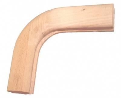 поворотный элемент перил 70(90град.) сорт а распродажа