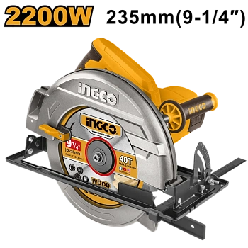 циркулярная пила 2200 вт ingco cs23522 industrial