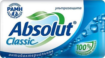 абсолют мыло 90гр classic ул.защ./6 6059