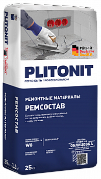 ремсостав plitonit -25кг универсальный (48шт/ под)