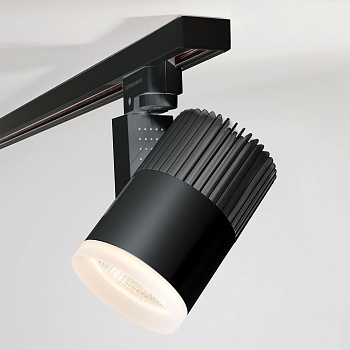 светильник потолочный светодиодный accord ltb36 черный 20w 4200k