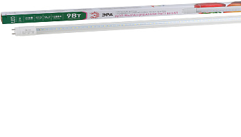 фитолампа для растений светодиодная эра fito-9w-ra90-т8-g13-nl полного спектра 9 вт т8 g13