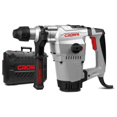 перфоратор сетевой sds-plus crown ct18158 bmc 1500вт 6дж