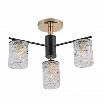 люстра rivoli linda 9090-303 3 * е27 40 вт модерн распродажа..