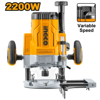 фрезер сетевой универсальный ingco rt22008, 2200вт