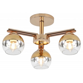 люстра rivoli zella 9064-303 3 х е27 40 вт модерн