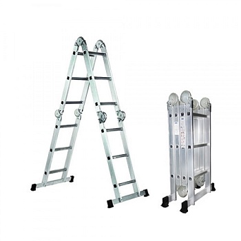 алюминиевая лестница-трансформер 4х4 (арт 5444) 5444