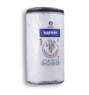 одеяло бамбук (200) микрофибра стег новая упаковка реноме (42/085н, 140*205, 1.5 спальное)