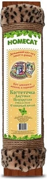 homecat 58х11 см когтеточка с кошачьей мятой полукруглая