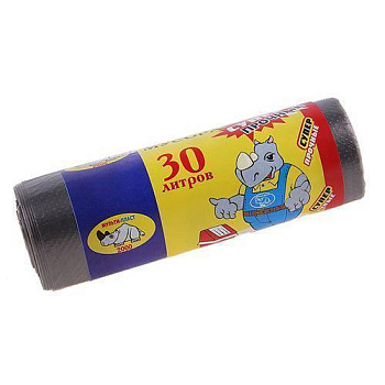 мешки для мусора 30л особо прочные (20 шт)