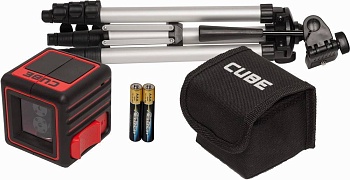 лазерный уровень ada cube professional edition (лазерный уровень, батарея, штатив, инструкция, нейлоновая сумка)
