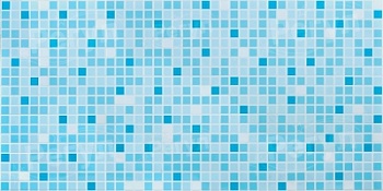 панель пвх 0,3 мозаика "микс голубой" 4620772253136