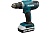 дрель-шуруповерт аккумуляторная makita df488dwe, 18в, li-ion 2x1,5ач