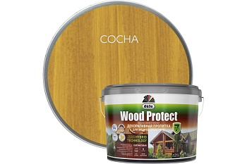 пропитка wood protect dufa сосна 9л