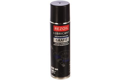 смазка rezoil grafit графитовая, аэрозоль, 335 мл