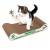 homecat когтеточка мятная волна (45 х 25 х 10 см) (гофрокартон)