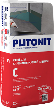 клей для плитки plitonit с- 25кг