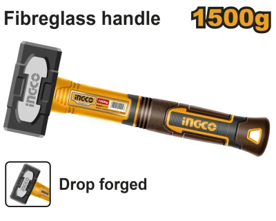 кувалда ingco hsth81500 фибергласовая рукоятка 1500г