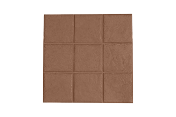 тротуарная плитка ибица 300*300*30 (11шт/1м2), цвет коричневый