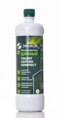 очиститель экомик дачный септиков, туалетов и компостирования 1л