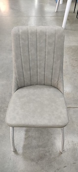 стул сочи цвет металлик, сиденье винилкожа antik серый